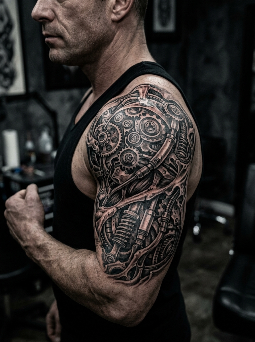 Biomechanical tattoo