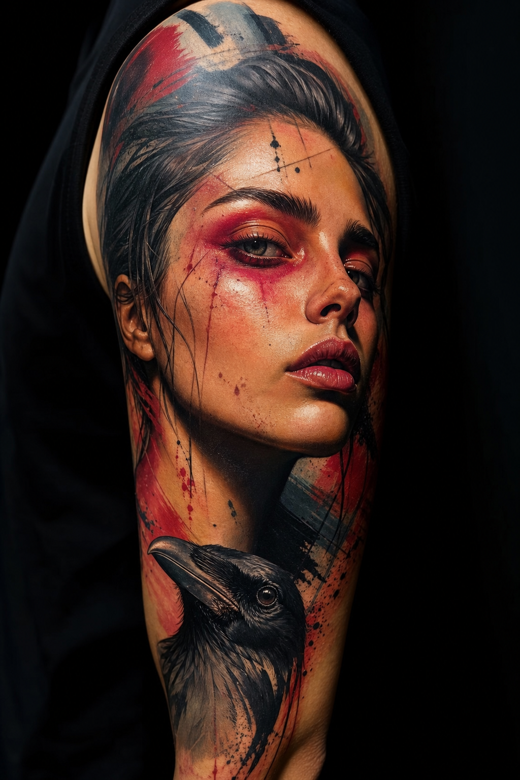 Color realism tattoo